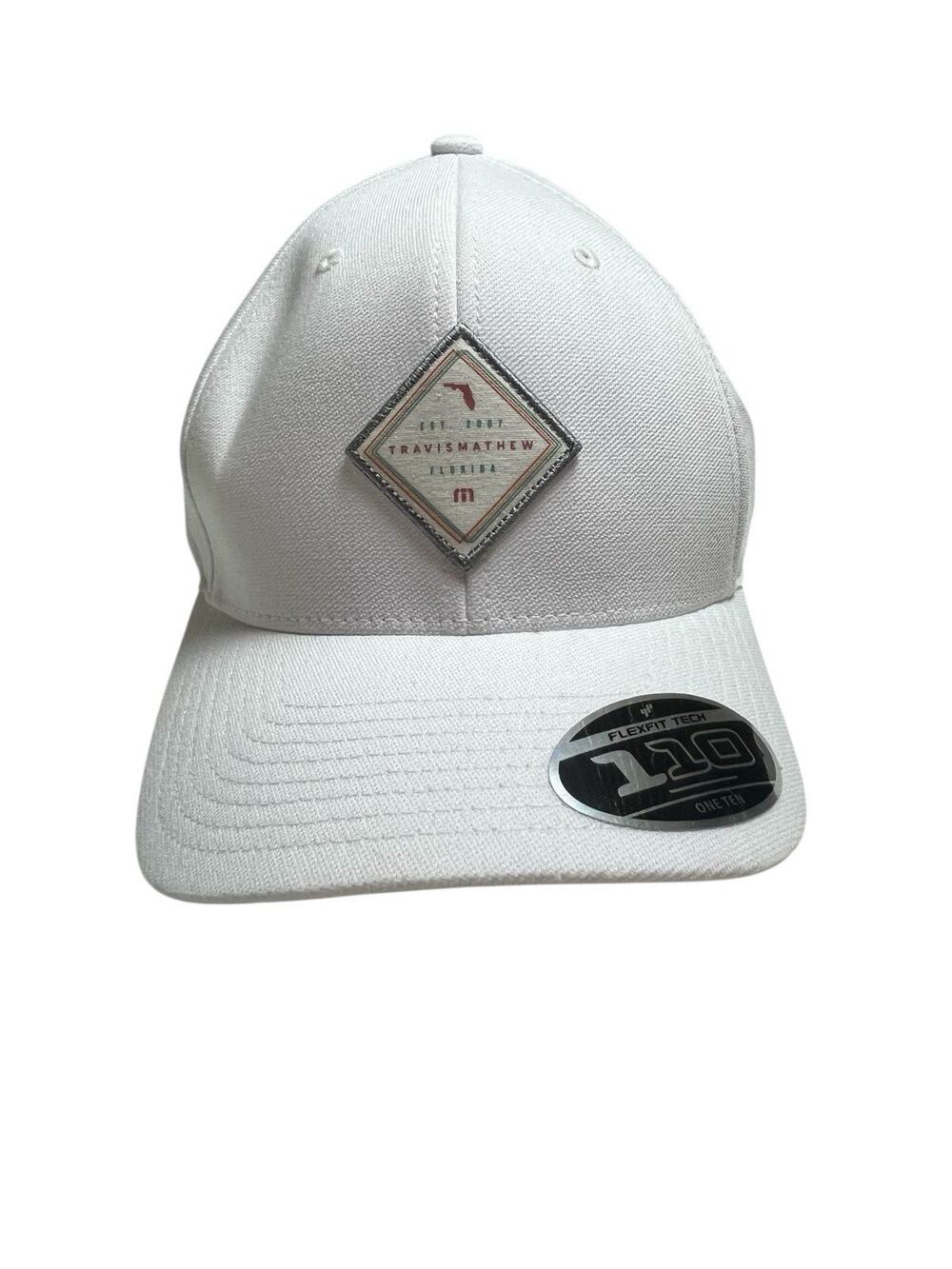 Travis Mathew Florida FlexFit Cap Tech 110 Snapback Golf Hat Men's NWT NEW